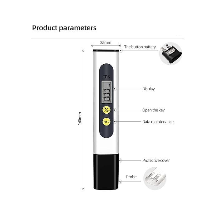 AquaGuard™ Premium TDS Meter