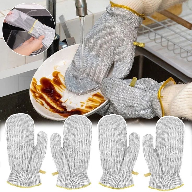 SilverSoftâ„¢ Bamboo Dish Gloves (Set of 2)