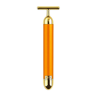 24K Gold Electric Facial Massage Roller