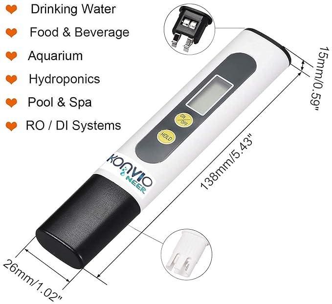AquaGuard™ Premium TDS Meter