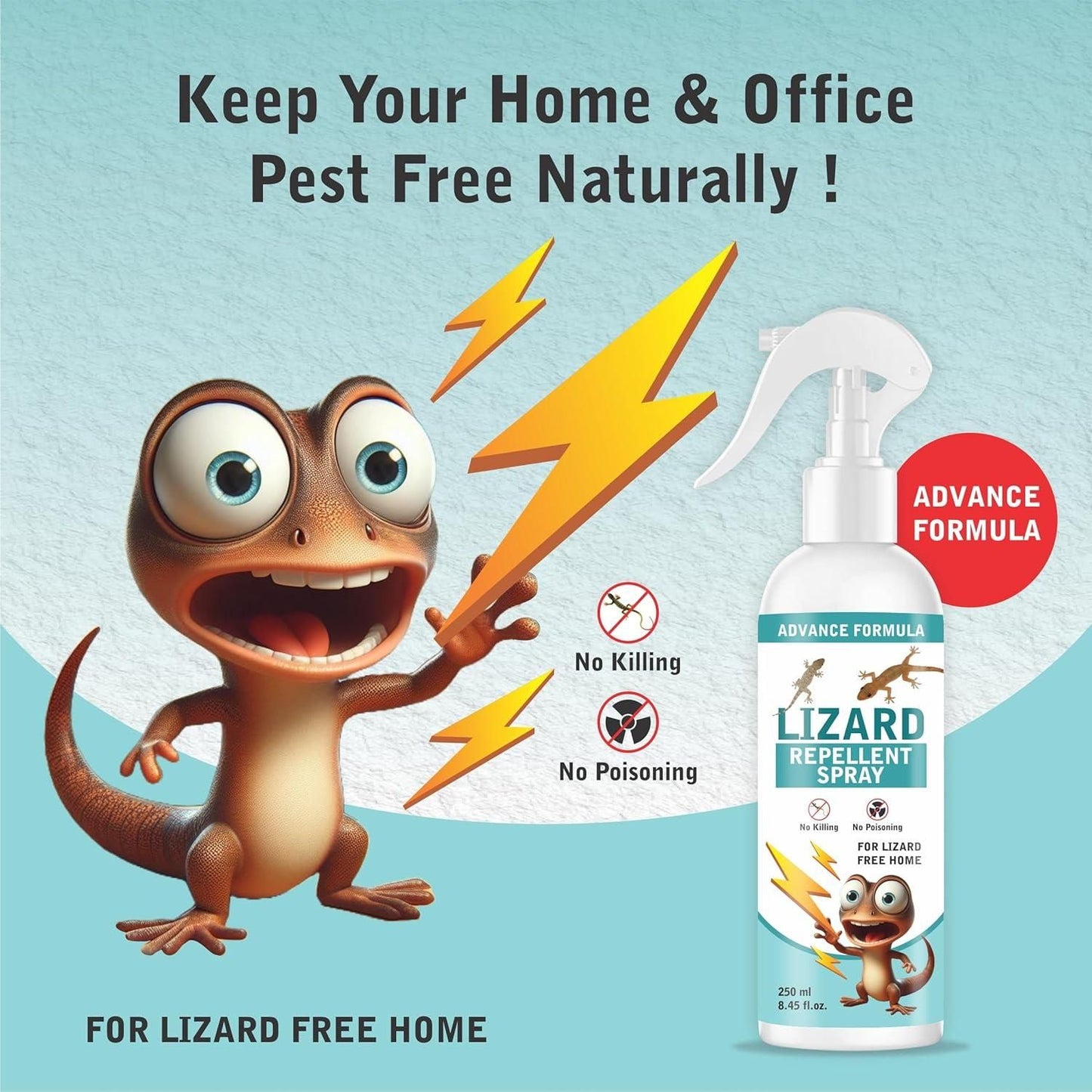 HomeShield™ Anti-Lizard Spray 250ML (Buy 1 Get 1 FREE)
