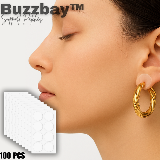 Buzzbay™ Premium Earlobe Support Patches (100 PCS)