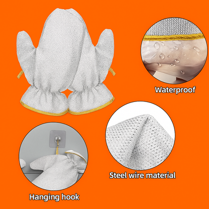 SilverSoft™ Bamboo Dish Gloves (Set of 2)