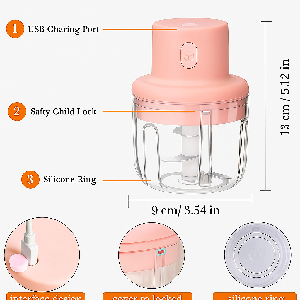 ChopPro™ Premium Electric Mini Chopper