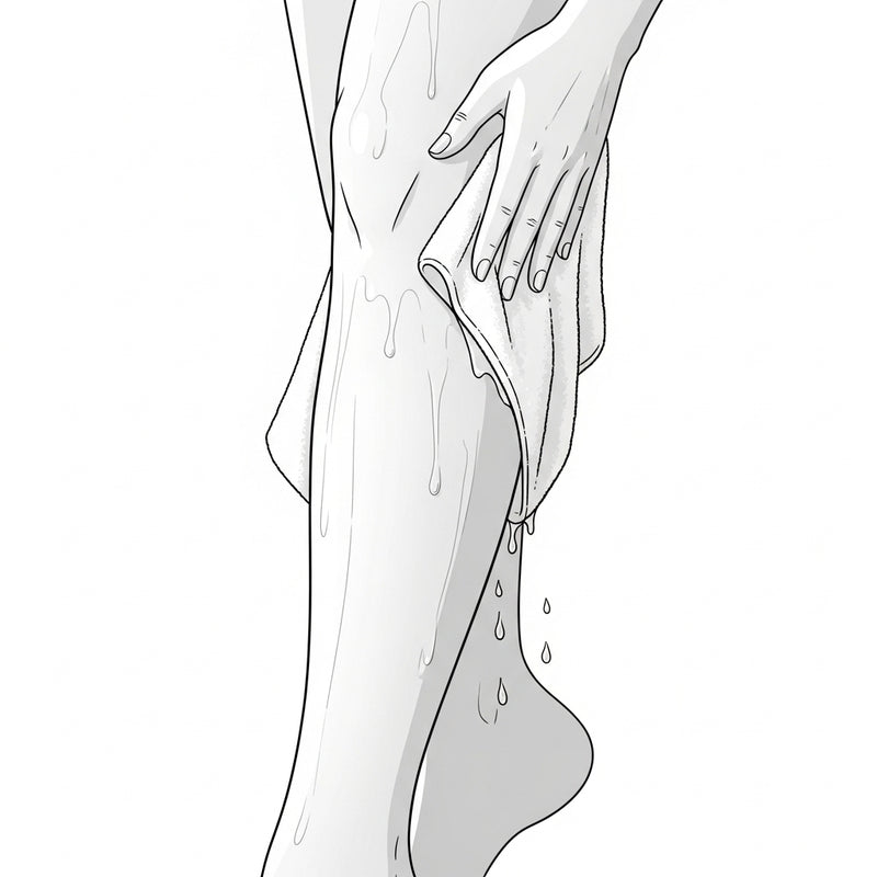 STEP 1: Clean & Dry Your Skin